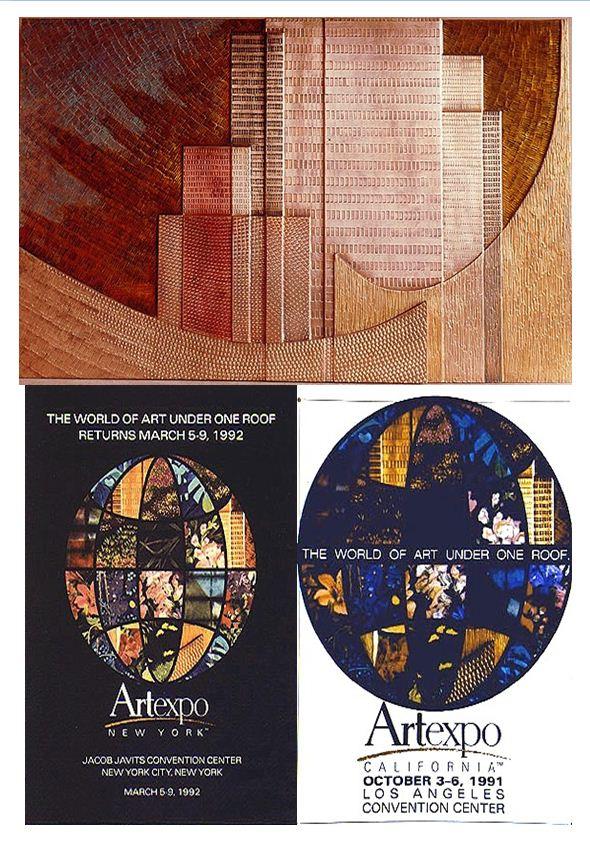 NEW YORK STATE OF MIND - copper version No 1/24 - chosen for the official catalogue cover and poster NEW YORK STATE OF MIND - copper version No 1/24 - chosen for the official catalogue cover and poster