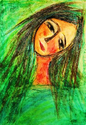 verde come bimba di bosco