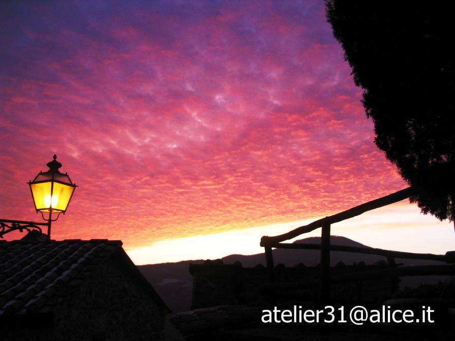 Toscana, alba cremisi