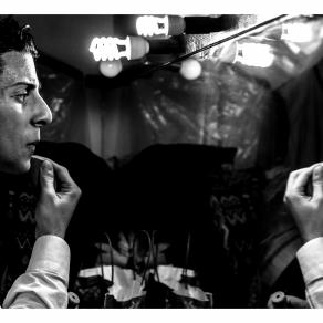 Attore al trucco, Napoli