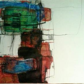 Composizione - Tecnica mista su carta 2014