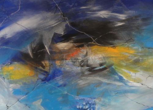 Andreas Gutt – Abstract – acrilico su tela 115 x 75