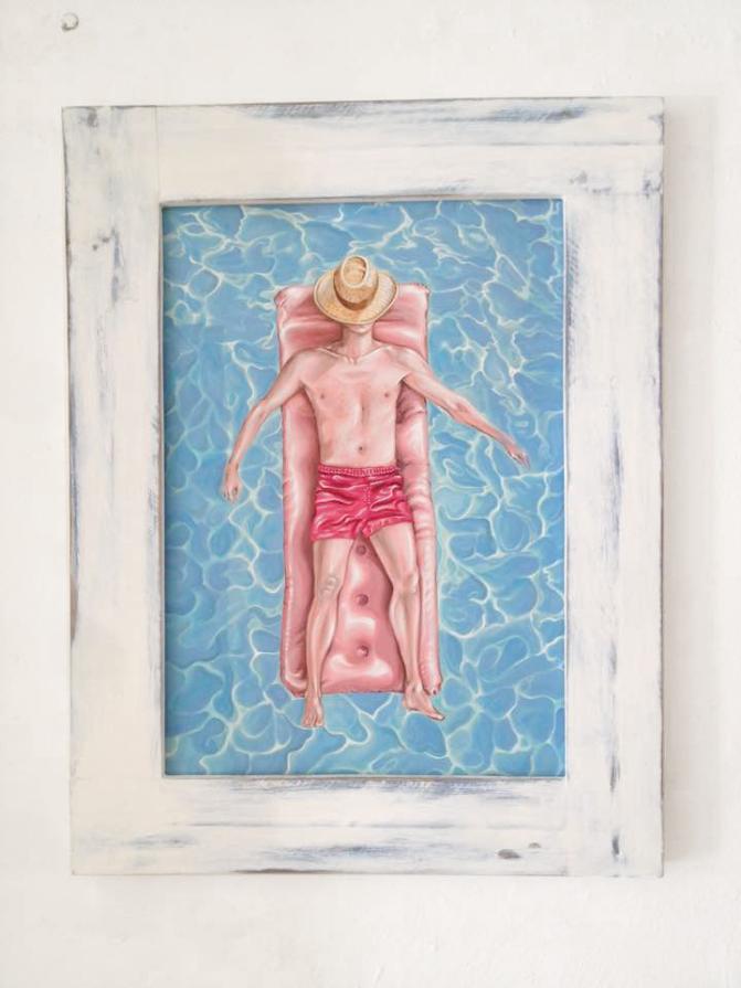 Riposo su materassino