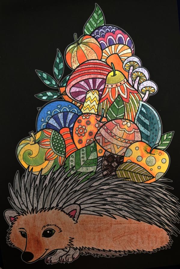 Non si aggomitola ma può nuotare...!!!