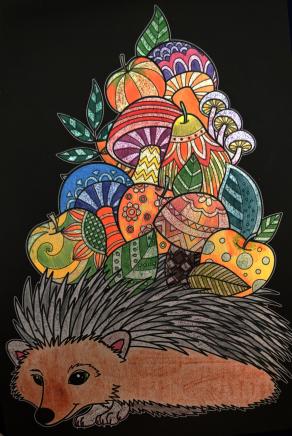 Non si aggomitola ma può nuotare...!!!