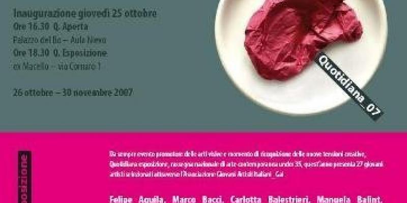 Quotidiana 07 - National Visual Arts Exhibition