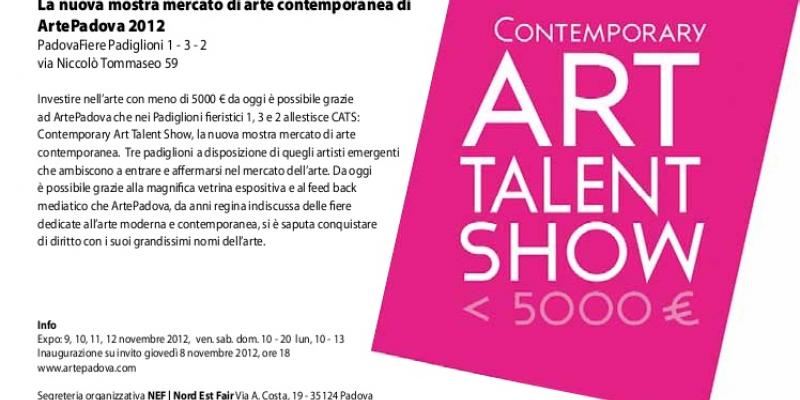 ARTE PADOVA- contemporary art talent show-