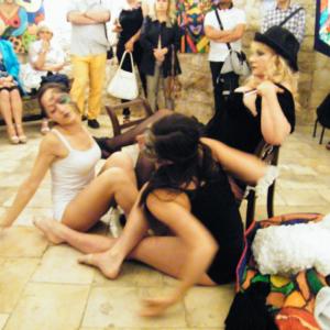 La Sibilla Regina di Gerusalemme che dimora presso il Museo del Vetro  spazio del faro di  Rosa Didonna 