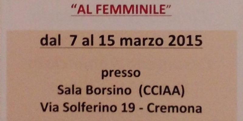 donna ''ARTE IN VETRINA''