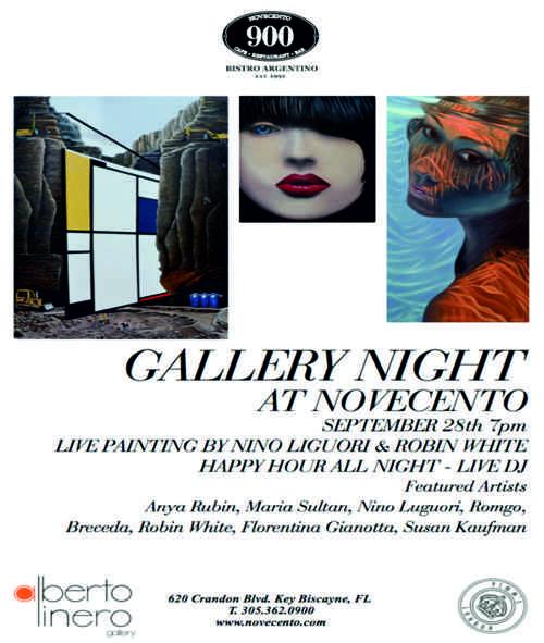 gallery night at novecento