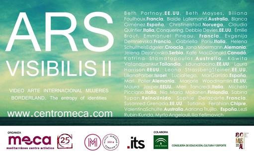 BORDERLAND – The entropy of identities | Spain 2014 International Video-Art screening Opening: March 13, 2014. ARS VISIBILIS. EXPOSICIÓN DE ARTE CONTEMPORÁNEO Y CICLO INTERNACIONAL DE VIDEO ARTE. MUJERES ARTISTAS