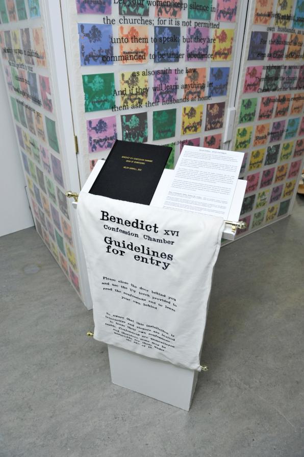 Benedict XVI Confession Chamber (detail)