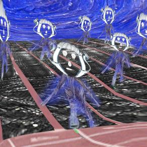 una corsa a ostacoli.