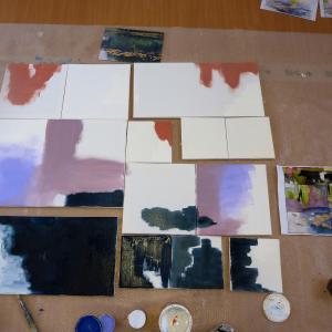 Il fondo ad acrilico. Il fondo ad acrilico.