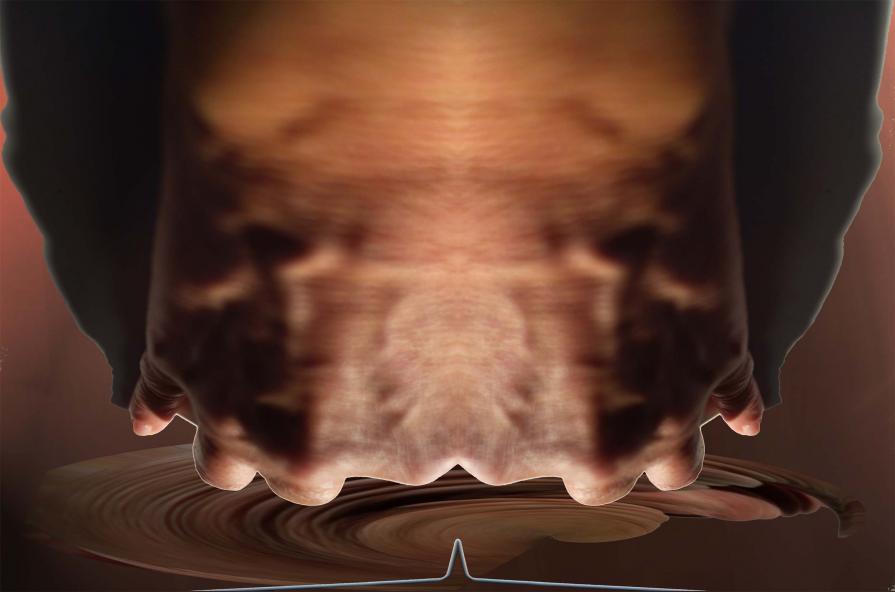 With skin we are naked