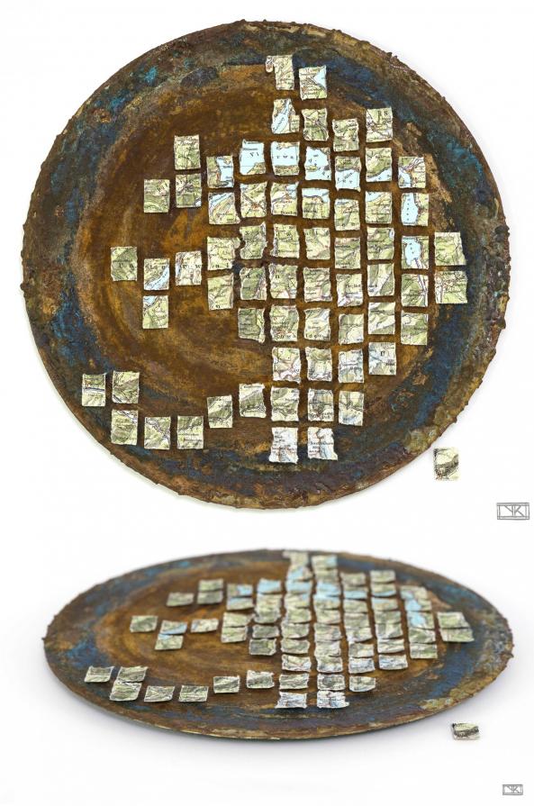 Die Erde ist (m)eine Scheibe  [Engl.: The Earth is my flat disc.]