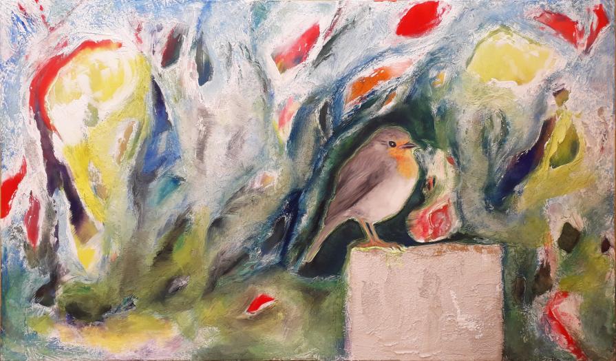 "uccellino attonito" dalla serie "la natura che esiste e resiste, nonostante l'uomo" "uccellino attonito" dalla serie "la natura che esiste e resiste, nonostante l'uomo"