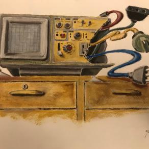 VECCHIO OSCILLOSCOPIO