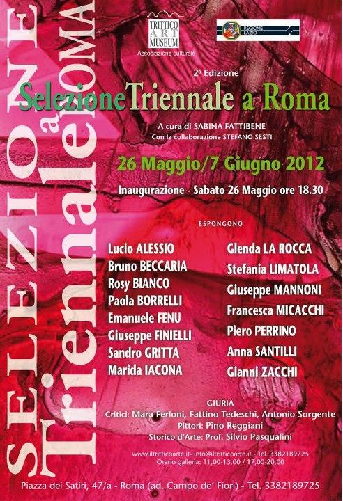 Selezione per la Seconda Edizione della Triennale a Roma