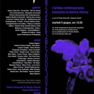 L'artista interpreta la dimora storica