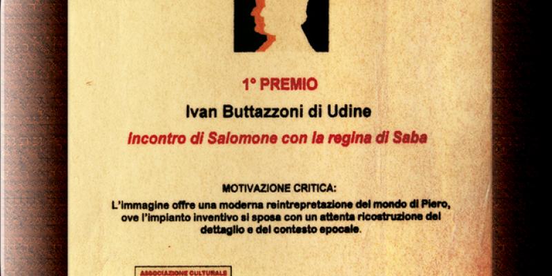 Conferimento del Primo Premio al Concorso Internazionale PIERO DELLA FRANCESCA Terza Edizione