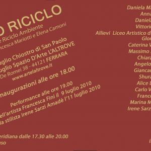 CICLO RICICLO CICLO RICICLO