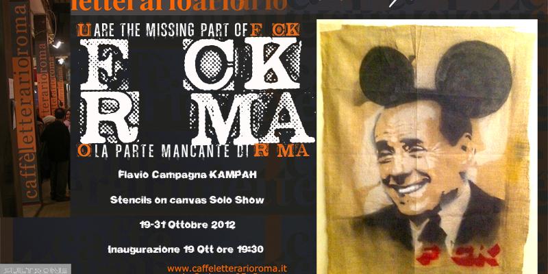 U are the missing part of F CK O la parte mancante di R MA U are the missing part of F CK O la parte mancante di R MA