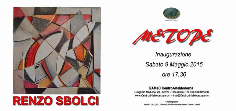 "METOPE" / Renzo Sbolci "METOPE" / Renzo Sbolci