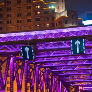 China. Shanghai. Contrasts between old and new 1/2