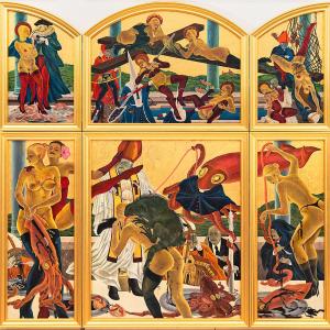 The Cloisters Last Supper/Eve and Giant Squid Hunters