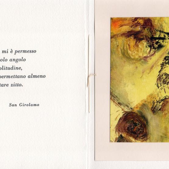 Un solo angolo - ed. Pulcinoelefante n°8244 - Aprile 2011 - 33 copie - opera su carta di Massimo Monteleone Un solo angolo - ed. Pulcinoelefante n°8244 - Aprile 2011 - 33 copie - opera su carta di Massimo Monteleone