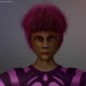 Aelita Schaeffer (Léonie Berthonnaud) By Yacine BRINIS View 06