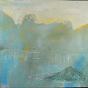 Olivier Steffens – Abstract- olio su tela - 100 x 65