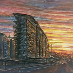 Inaspettata Milano al tramonto 