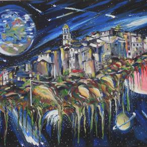 Paesaggio onirico: Profilo Ripalimosani ( CB )