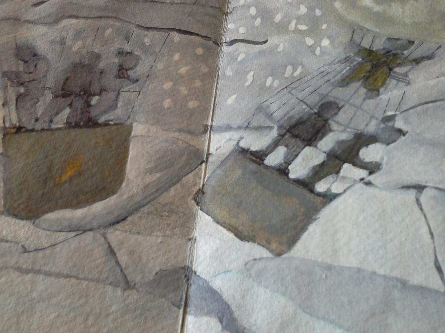 il volo dell'Aquila al polo nord.1897. work in progress