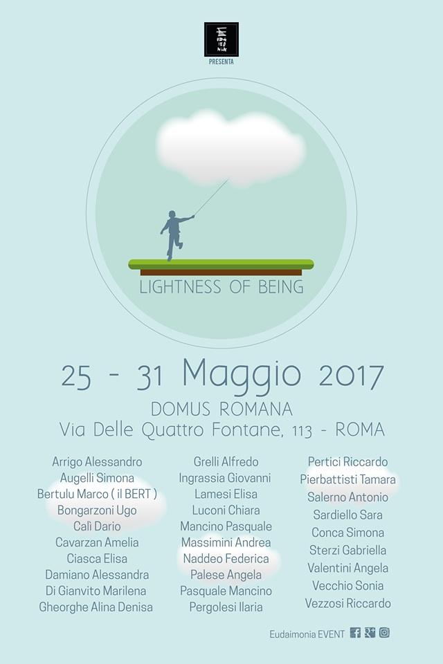 LIGHTNESS OF BEING LIGHTNESS OF BEING