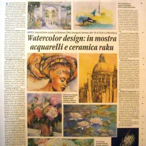 MA QUANTA GENTE C'ERA A WATERCOLOR DESIGN A MODENA 5-24 SETTEMBRE 2015