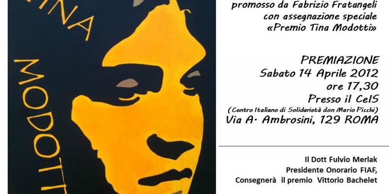 PHOTO .  Premio Tina Modotti e Concorso Premio Bachelet 