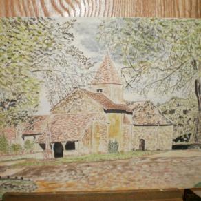 Paesaggio con Chiesa 