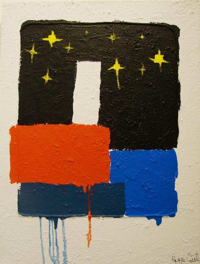 Giuseppe Castelli, 'Il mare sul retro VIII (sintesi)