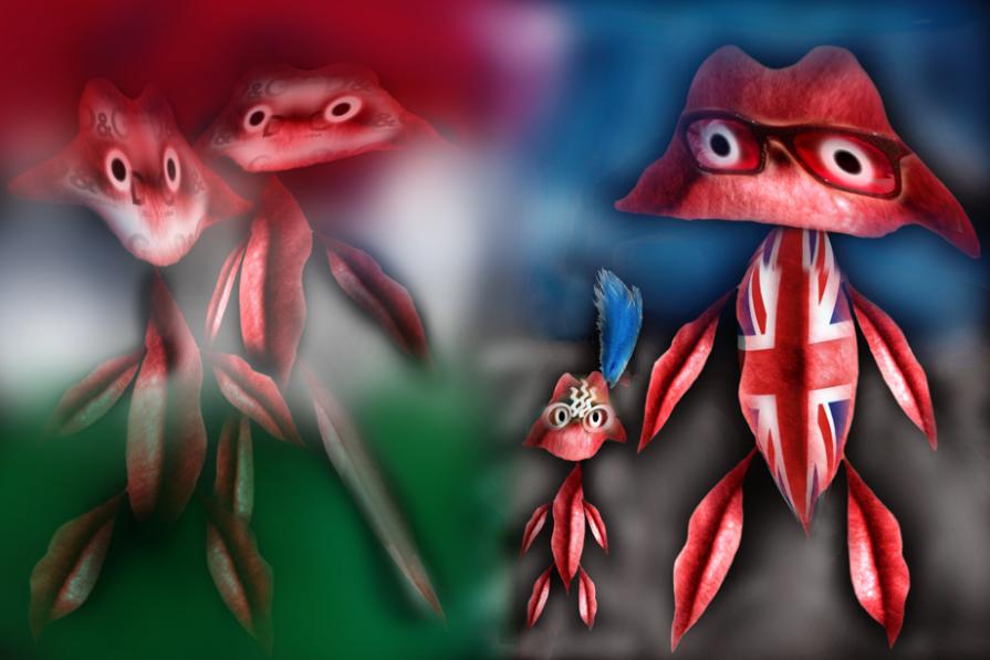 mamma cosa hanno quelle persone??? continuano a guardarci... no piccolino sono solo italiani invidiosi della nostra bella famiglia,poi quando arriviam