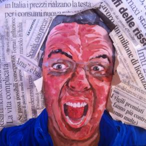 Progetto contro la crisi nr.12. Leggo il giornale e mi viene da abbaiare.