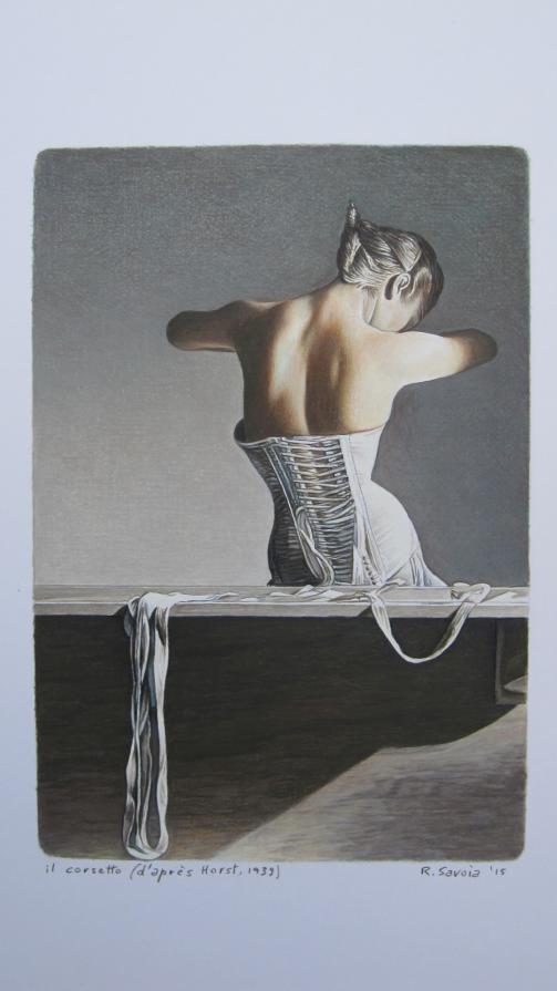 il corsetto (d'après Horst P. Horst)