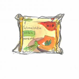 Der Kunstmarkt / Schmelzkäse /1,42€ Der Kunstmarkt / Schmelzkäse /1,42€