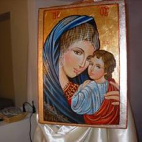 icona s"acra "Madonna con bambimo