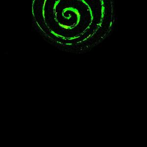 anche questa notte kheperer ha mantenuto la sua promessa...acrilico e pittura luminescente su tela 100cmx70cm