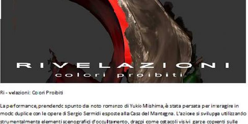RIVELAZIONI - Colori Proibiti RIVELAZIONI - Colori Proibiti