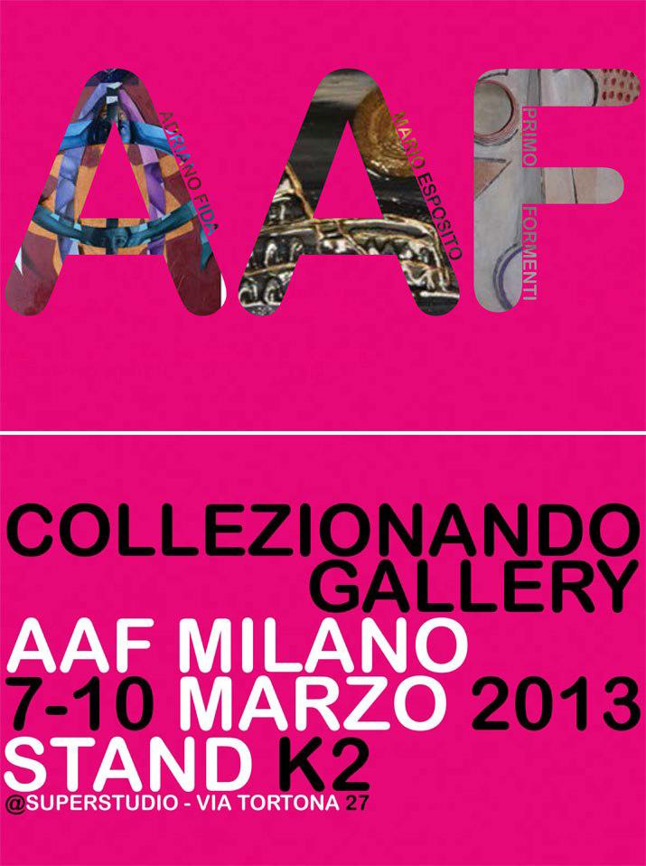 Mostra Adriano Fida. AAF Affordable Art Fair Milano