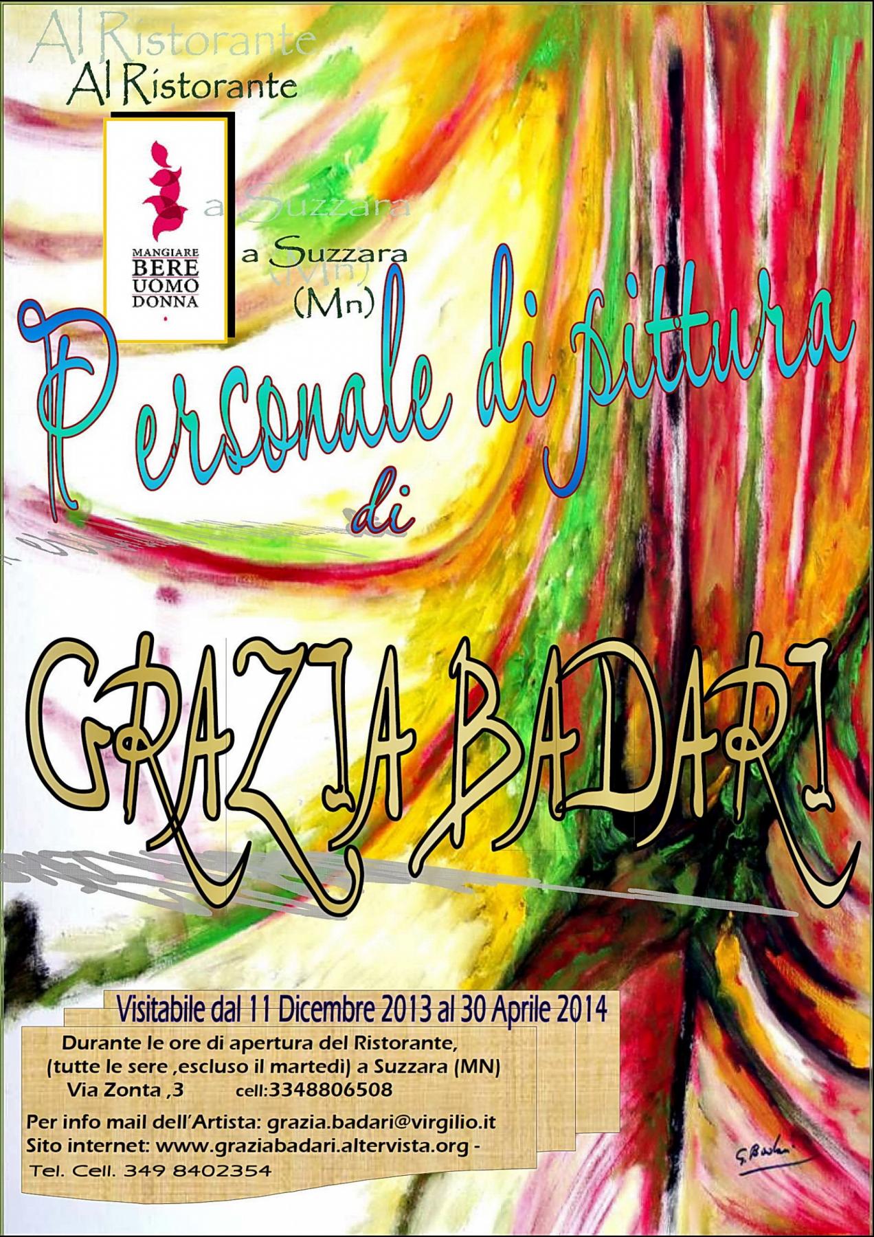 Personale Grazia Badari